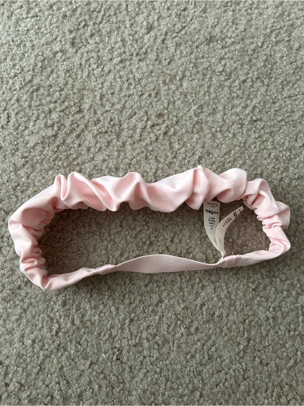 Lululemon Nulux Gathered Headband Strawberry Milkshake